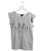 A Grey Sleeveless Tops from Armani in size 12Y for girl. (Front View)