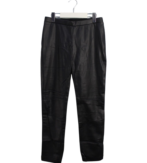 A Black Casual Pants from Milly Minis in size 10Y for girl. (Front View)