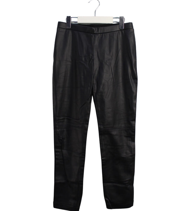A Black Casual Pants from Milly Minis in size 10Y for girl. (Front View)