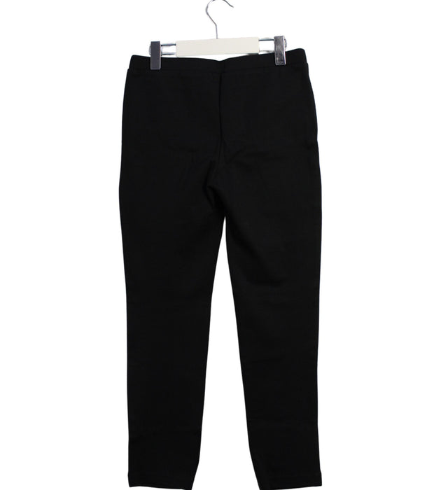 A Black Casual Pants from Milly Minis in size 10Y for girl. (Back View)