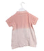 A Pink Short Sleeve Polos from Velveteen in size 3T for boy. (Back View)