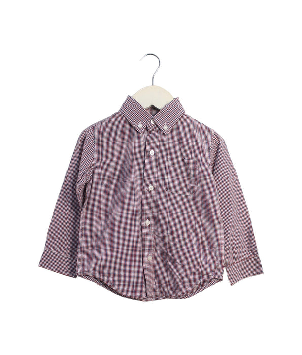 A Red Shirts from Janie & Jack in size 2T for boy. (Front View)