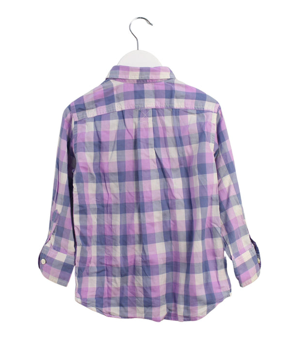 A Purple Shirts from Crewcuts in size 3T for boy. (Back View)