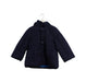 A Navy Puffer/Quilted Jackets from Kingkow in size 18-24M for boy. (Front View)