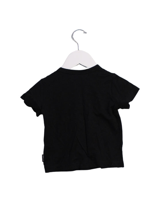 A Black Short Sleeve T Shirts from Comme Ca Ism in size 12-18M for boy. (Back View)