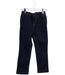 A Navy Casual Pants from Petit Bateau in size 4T for neutral. (Front View)