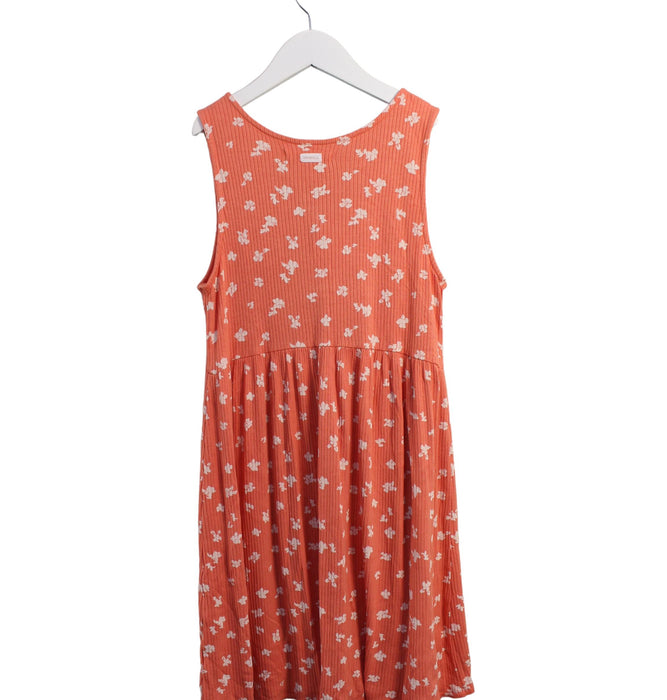 A Orange Sleeveless Dresses from O'Neill in size 10Y for girl. (Back View)