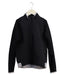 A Black Lightweight Jackets from Adidas in size 7Y for girl. (Front View)