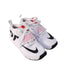 A White Sneakers from Nike in size 7Y for boy. (Front View)