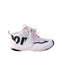 A White Sneakers from Nike in size 7Y for boy. (Back View)