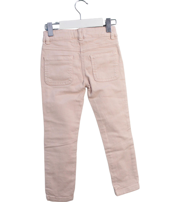 A Pink Casual Pants from Chloe in size 5T for girl. (Back View)