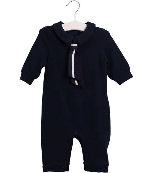 A Navy Long Sleeve Jumpsuits from Nicholas & Bears in size 3-6M for boy. (Front View)
