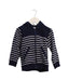 A Navy Sweatshirts from Petit Bateau in size 3T for boy. (Front View)