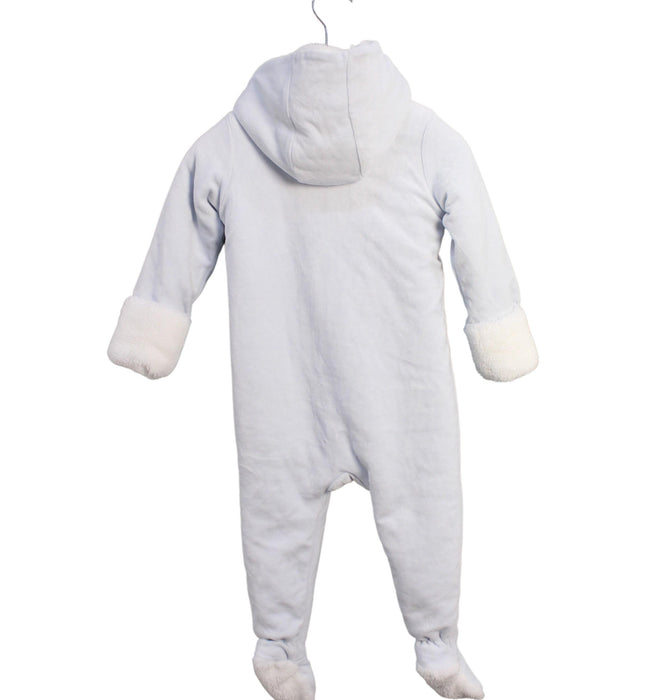 A Blue Long Sleeve Jumpsuits from Chicco in size 6-12M for boy. (Back View)