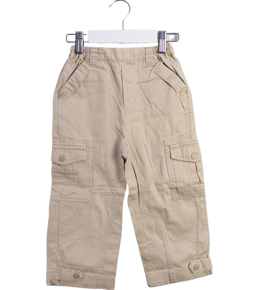 A Beige Casual Pants from Chickeeduck in size 2T for boy. (Front View)