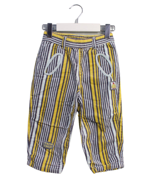 A Multicolour Casual Pants from La Compagnie des Petits in size 2T for boy. (Front View)
