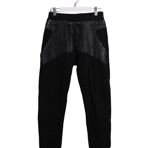 A Black Sweatpants from Armani in size 10Y for boy. (Front View)