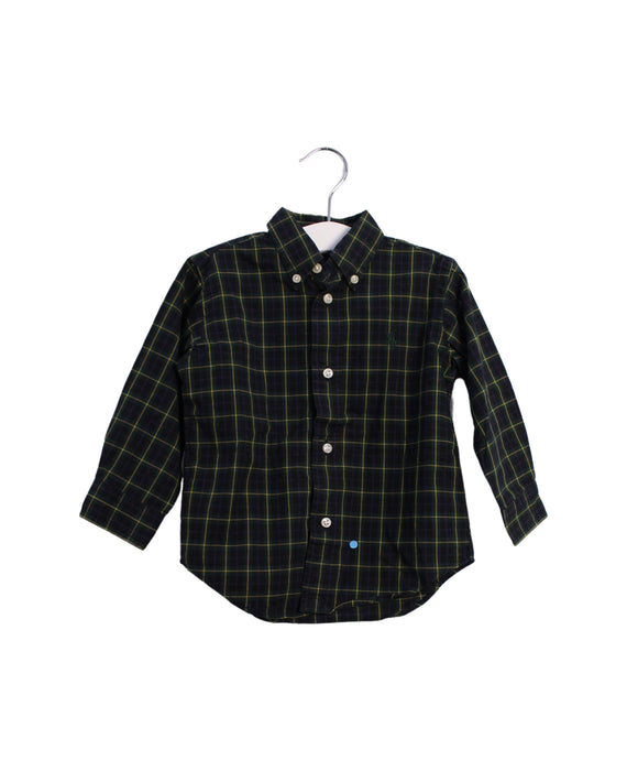 A Navy Shirts from Ralph Lauren in size 18-24M for boy. (Front View)