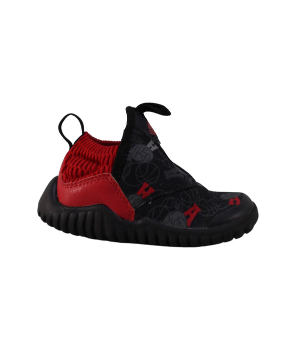 A Black Sneakers from Adidas in size 18-24M for boy. (Back View)