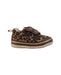 A Brown Sneakers from Dr. Kong in size 12-18M for girl. (Back View)