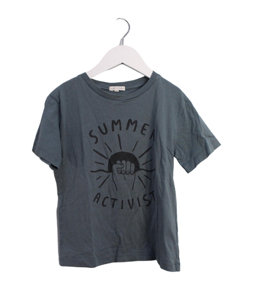 A Blue Short Sleeve T Shirts from Hundred Pieces in size 8Y for boy. (Front View)