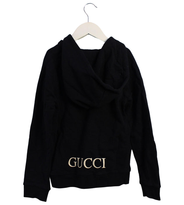 A Black Crewneck Sweatshirts from Gucci in size 8Y for boy. (Back View)