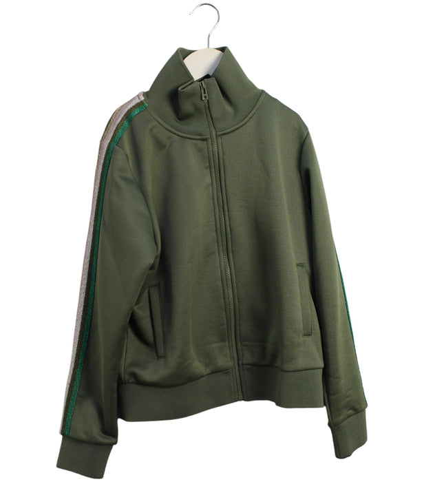A Green Lightweight Jackets from Zadig & Voltaire in size 12Y for girl. (Front View)