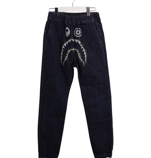 A Blue Jeans from BAPE KIDS in size 10Y for boy. (Front View)