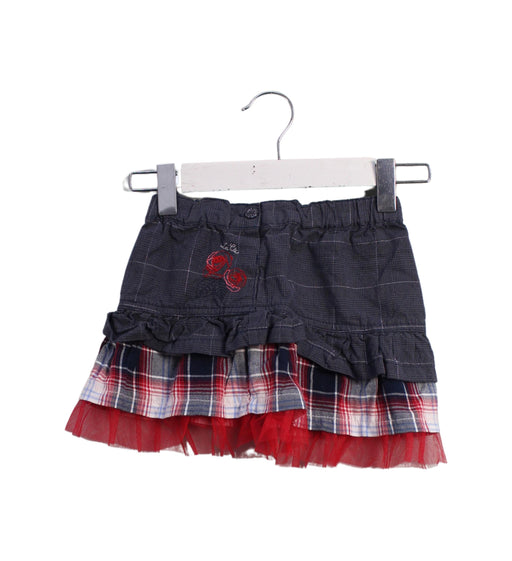A Navy Short Skirts from La Compagnie des Petits in size 12-18M for girl. (Front View)