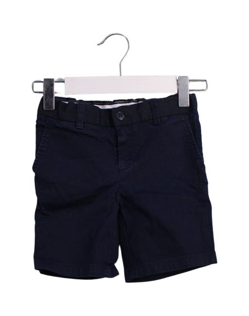 A Navy Shorts from Jacadi in size 4T for boy. (Front View)