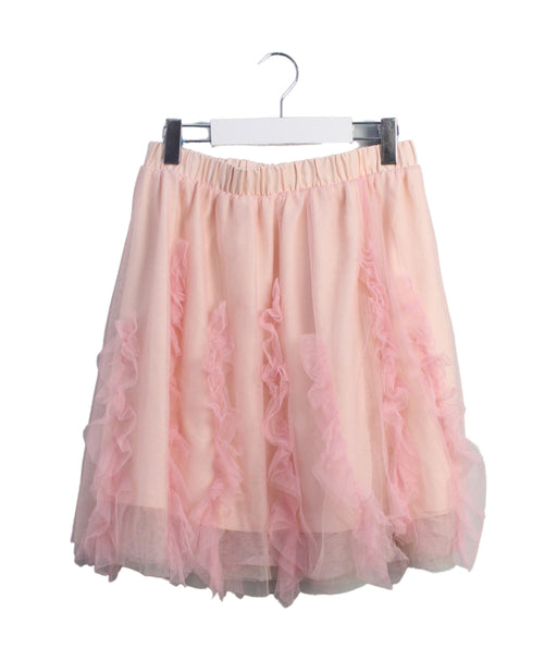 A Pink Tulle Skirts from Crewcuts in size 8Y for girl. (Front View)