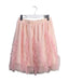 A Pink Tulle Skirts from Crewcuts in size 8Y for girl. (Front View)