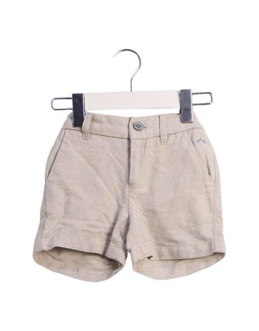 A Beige Shorts from Nanos in size 0-3M for boy. (Front View)