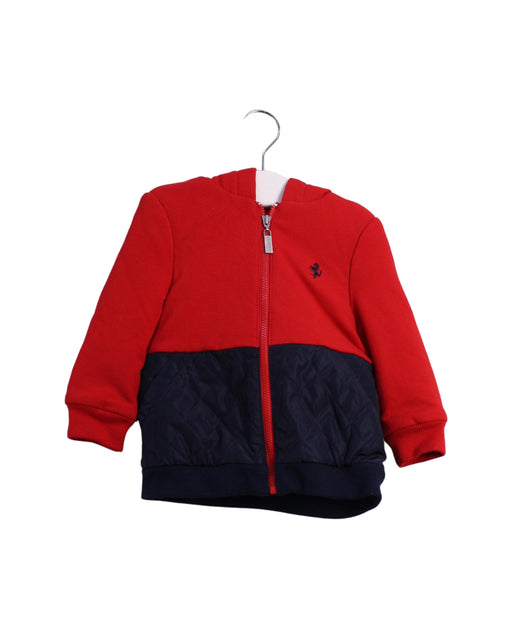 A Red Lightweight Jackets from Ferrari in size 6-12M for boy. (Front View)