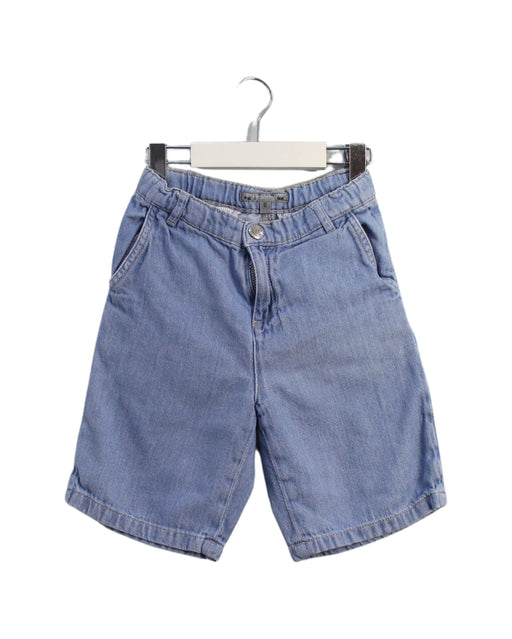 A Blue Shorts from Bonpoint in size 6T for boy. (Front View)