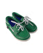 A Green Loafers & Moccasins from Hackett in size 5T for boy. (Front View)
