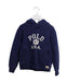 A Navy Hooded Sweatshirts from Polo Ralph Lauren in size 3T for boy. (Front View)