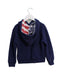 A Navy Hooded Sweatshirts from Polo Ralph Lauren in size 3T for boy. (Back View)