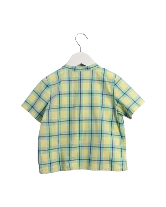 A Yellow Short Sleeve Tops from Bonpoint in size 4T for boy. (Back View)