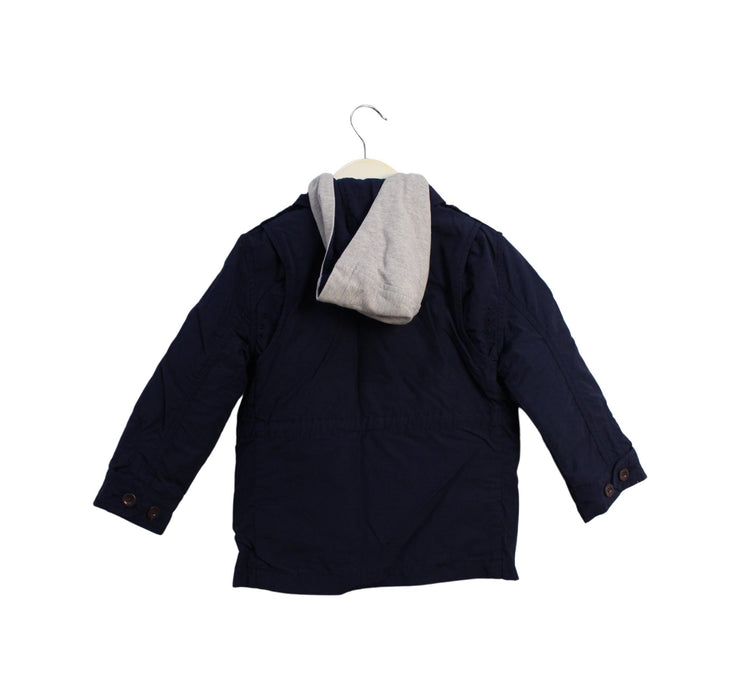 A Navy Lightweight Jackets from Polo Ralph Lauren in size 3T for boy. (Back View)