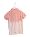 A Pink Short Sleeve Polos from Velveteen in size 4T for boy. (Back View)
