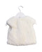 A White Dress Up Vests from Carrément Beau in size 3-6M for girl. (Back View)