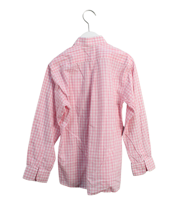 A Pink Shirts from Oscar de la Renta in size 10Y for boy. (Back View)