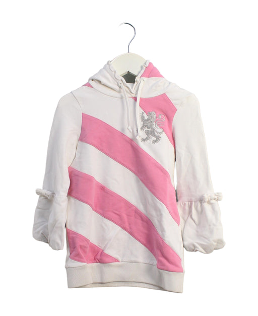 A Pink Hooded Sweatshirts from Nicholas & Bears in size 3T for girl. (Front View)