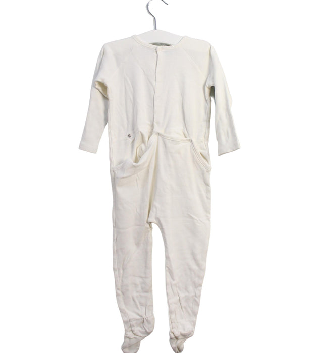 A Ivory Long Sleeve Jumpsuits from Bonpoint in size 12-18M for boy. (Back View)