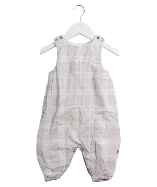 A Grey Sleeveless Jumpsuits from Jacadi in size 6-12M for neutral. (Front View)