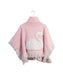 A Pink Capes & Ponchos from Seed in size O/S for girl. (Front View)