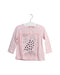A Pink Long Sleeve Tops from Little Marc Jacobs in size 6-12M for girl. (Front View)