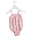 A Pink Sleeveless Bodysuits from Knot in size 6-12M for girl. (Back View)
