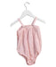 A Pink Sleeveless Bodysuits from Knot in size 6-12M for girl. (Back View)